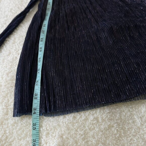 Sabina Musayev Sheer Navy Dress M - Picture 14 of 15